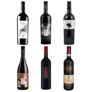 Red Wine Sampler 6 pack - The Simple Wine