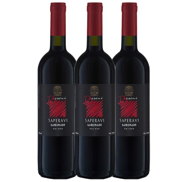 Saperavi 2016 - 3 pack, Besini - The Simple Wine