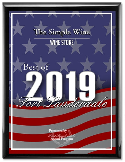 The Simple Wine Wins Best Wine Store of Fort Lauderdale 2019