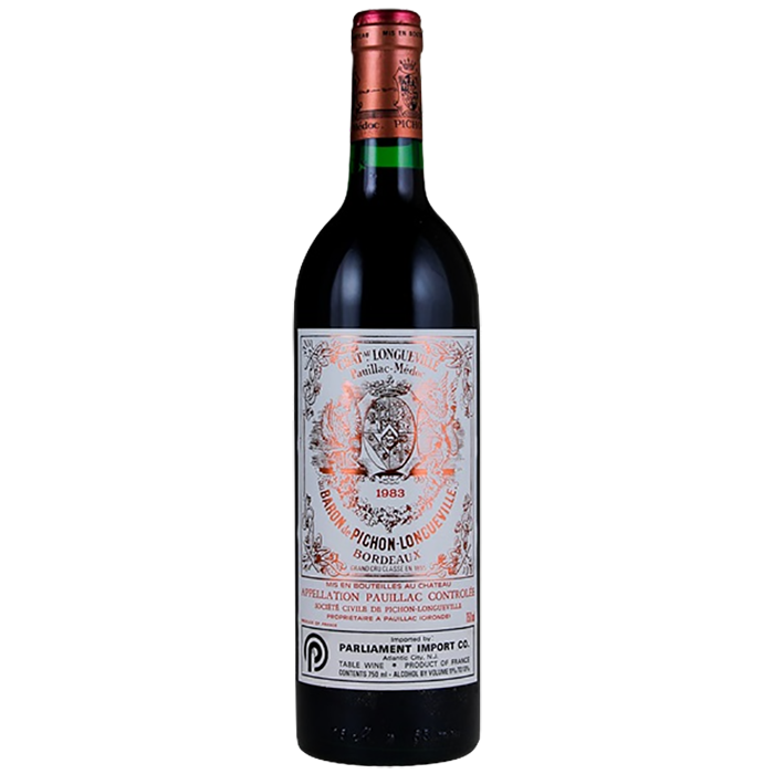 1983 Chateau Pichon-Longueville au Baron de Pichon-Longueville, Pauillac Grand Cru Classe
