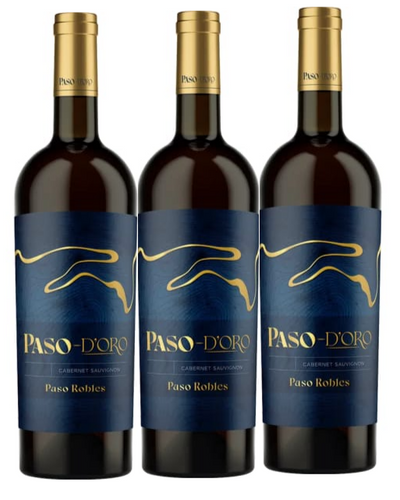 3 PACK of 2021 Paso D'Oro Cabernet Sauvignon, Paso Robles