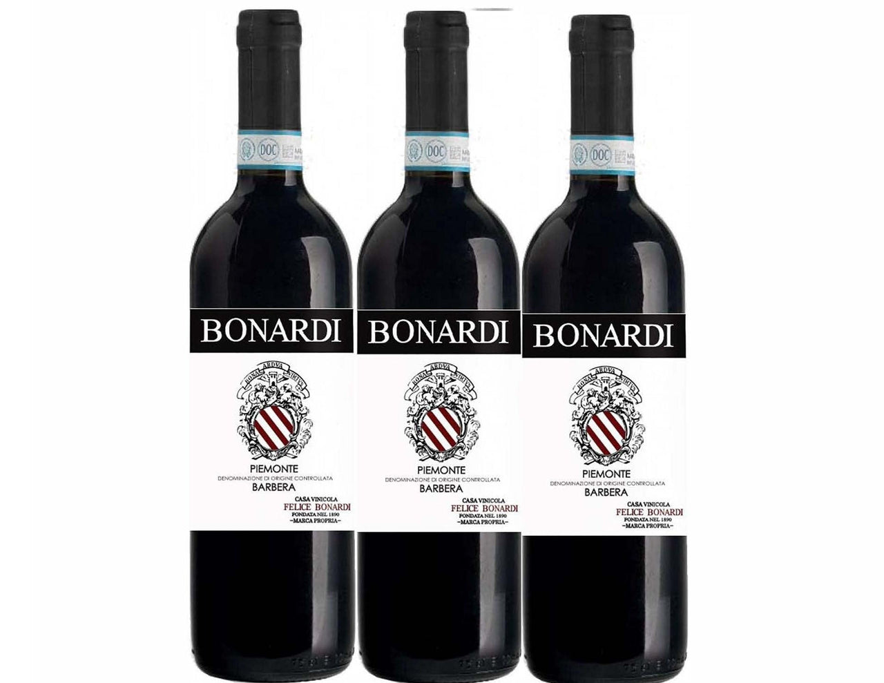 3 PACK of Barbera DOC 2021, Bonardi 1890