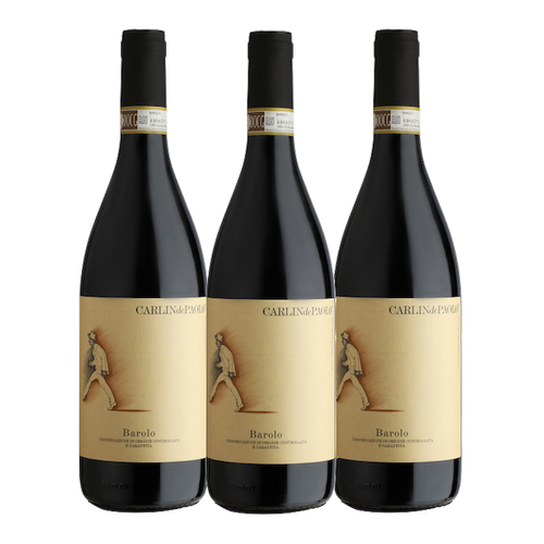 Barolo DOCG 3-Pack – 2019, Piedmont Red, Carlin De Paolo Organic