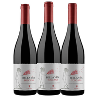 Bella Vita 3 Pack (Amarone style SuperTuscan), Etrusca Organic, Tuscany - The Simple Wine