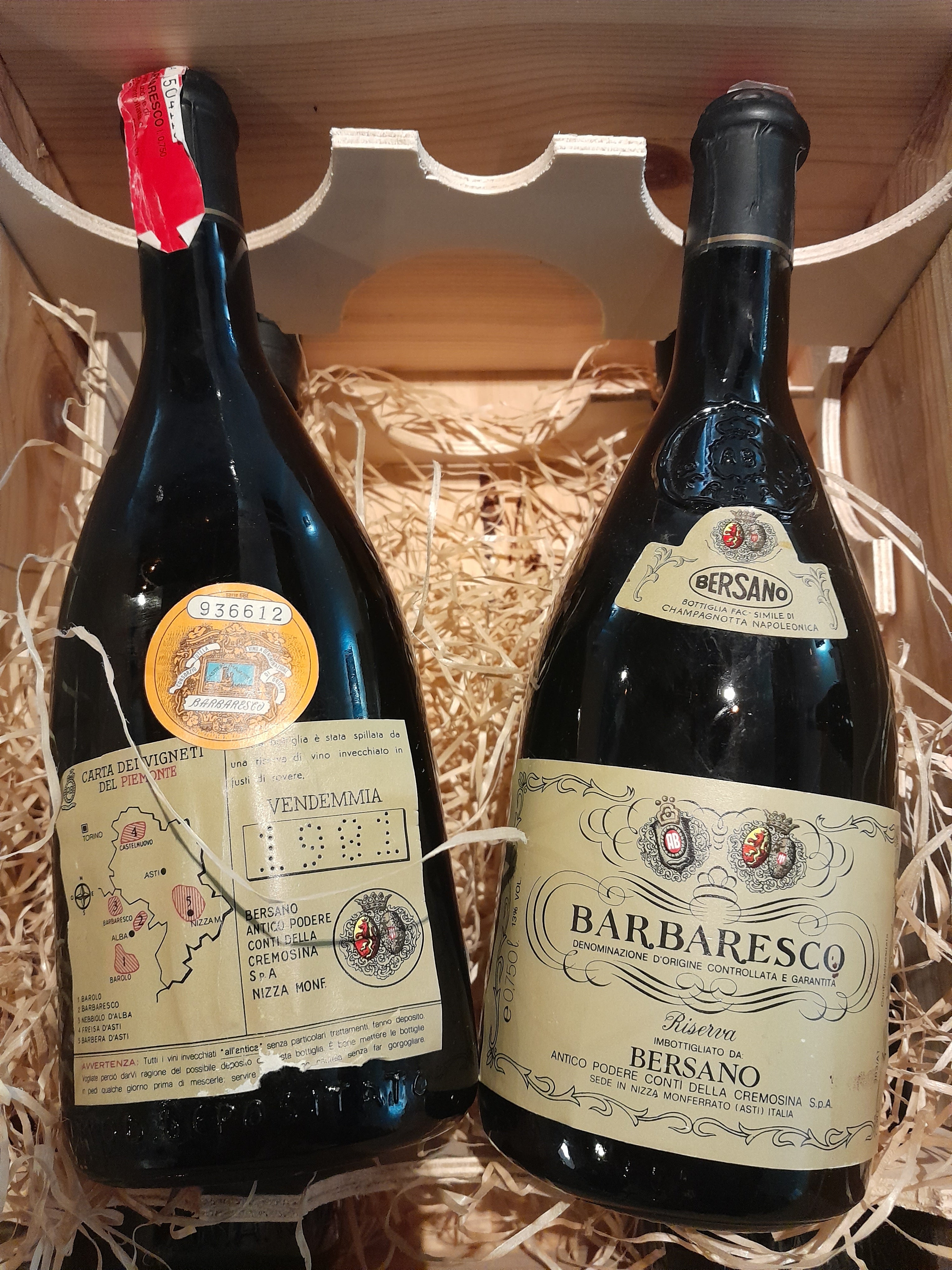 1981 Bersano Cremosina Barbaresco Riserva DOCG – The Simple Wine