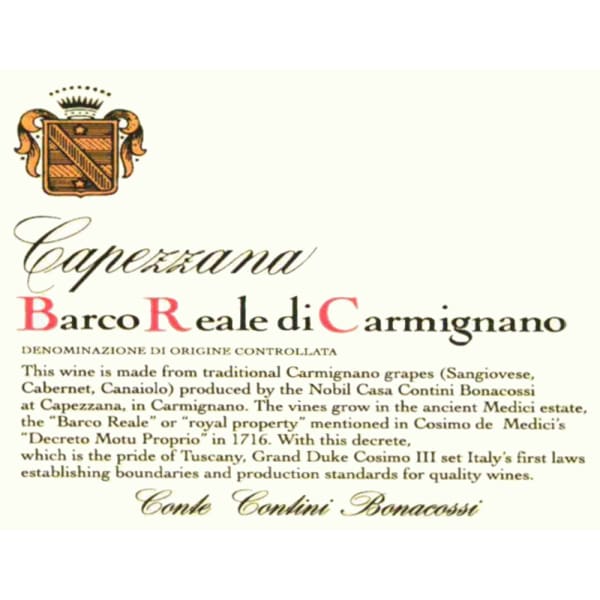2005 DOC CAPEZZANA Barco Reale di Carmigiano SuperTuscan