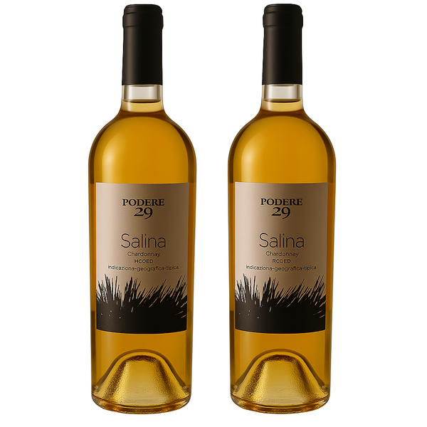Salina Chardonnay (Orange Wine) 2 PACK, Podere29 Organic, Puglia - The Simple Wine