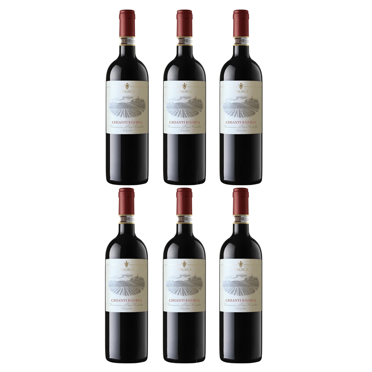 Chianti Riserva DOCG 6-Pack - Organic Tuscan Red Wine