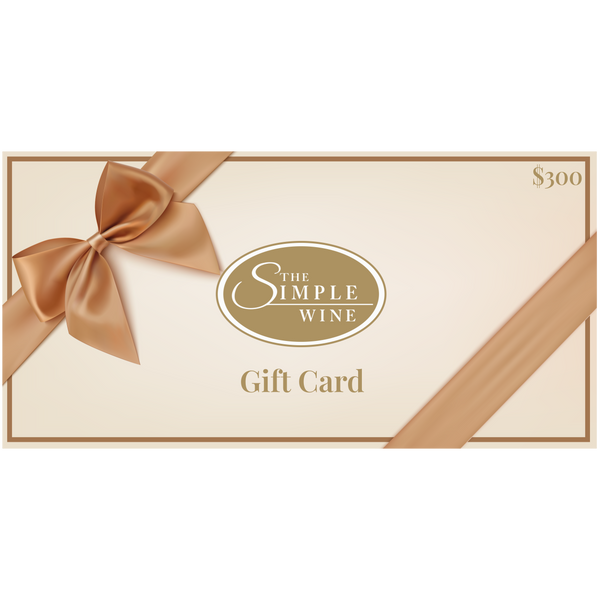 $300 Gift Card - The Simple Wine