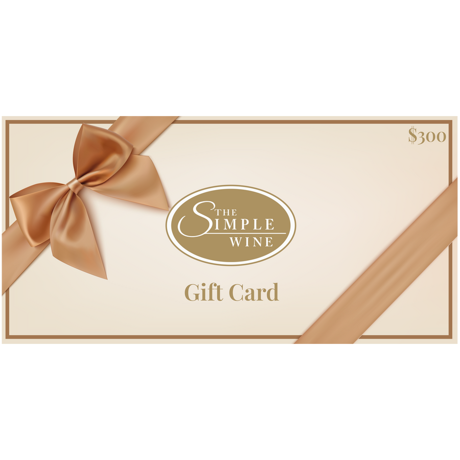 $300 Gift Card - The Simple Wine