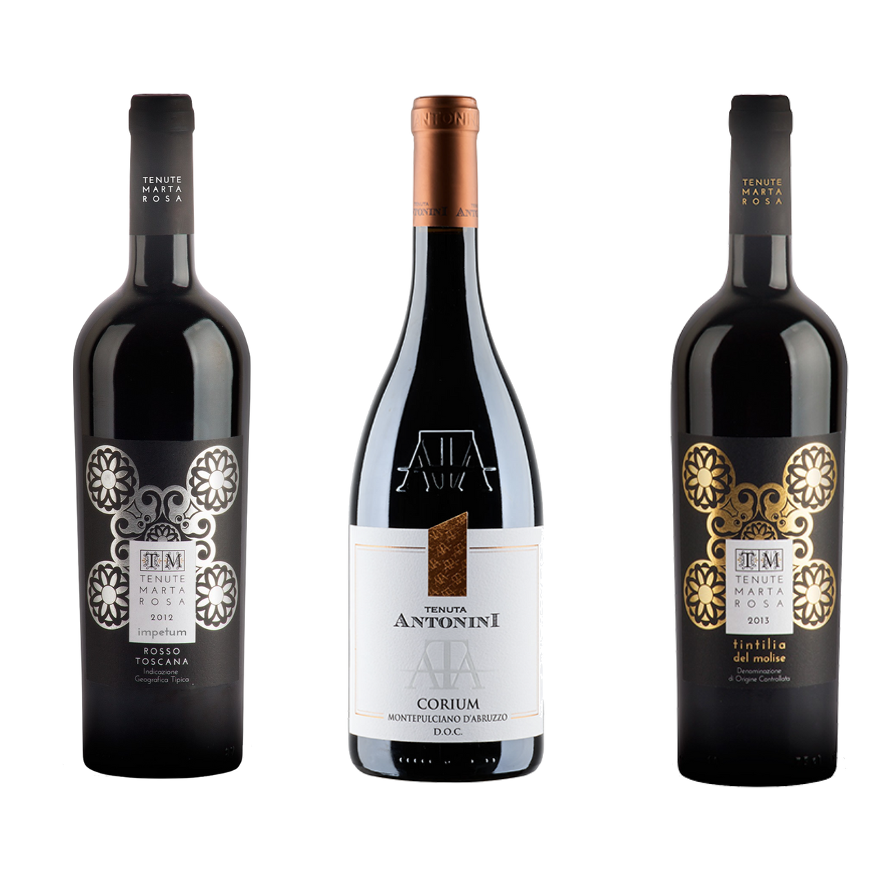 Super Tuscan "Impetum", Montepulciano "Corium", Tintilia Bundle - The Simple Wine