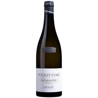 Bottle of Domaine Chollet Pouilly Fumé Les Caillottes 2023. Limestone-driven Loire Valley Sauvignon Blanc