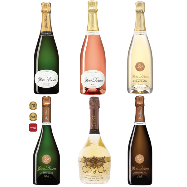 Luxury Champagne Sampler 6 pack