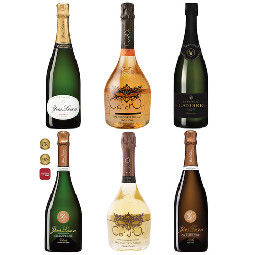 Luxury Champagne Sampler 6 pack