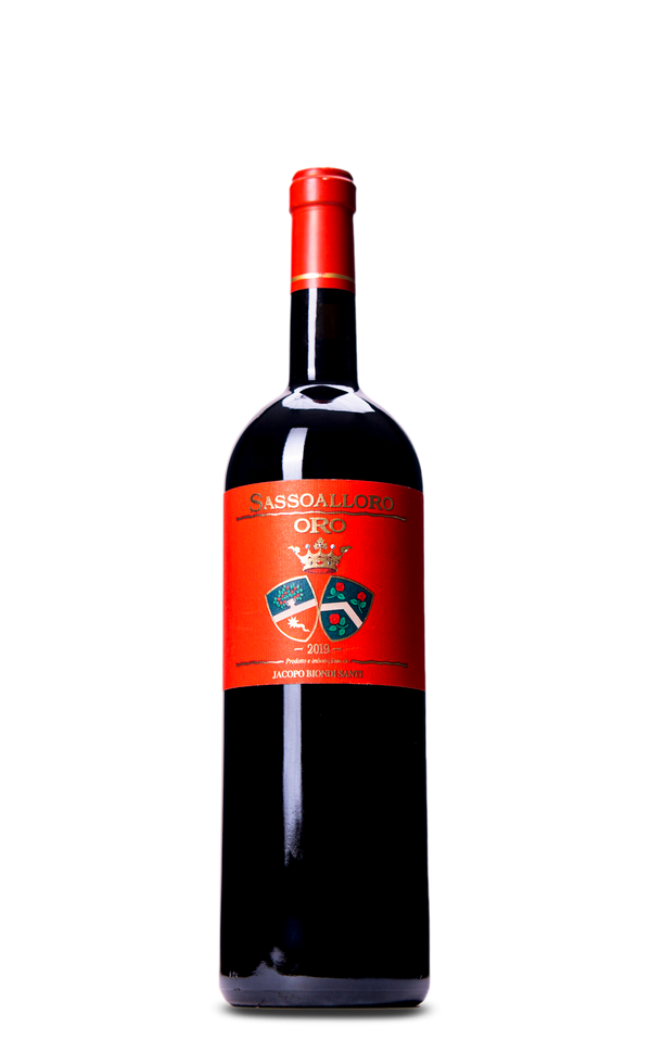 BIONDI SANTI 2019 SASSOALLORO ORO IGT Toscana (Super Tuscan) CASTELLO DI MONTEPÒ