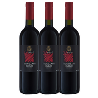 3 Pack Mukuzani 2015 Dry Red, Besini