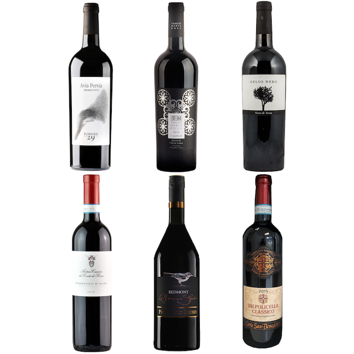 Red Wine Sampler 6 pack
