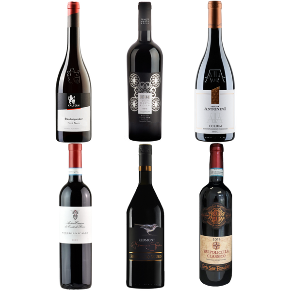 Red Wine Sampler 6 pack