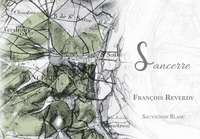 Bottle of François Reverdy Sancerre Blanc 2023. Oganic Loire Valley Sauvignon Blanc from terres blanches