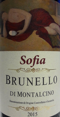Sofia Brunello Di Montalcino 2015 DOCG 2 pack - The Simple Wine