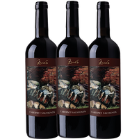3 Pack ZEUSS Cabernet Sauvignon 2020 NAPA VALLEY style