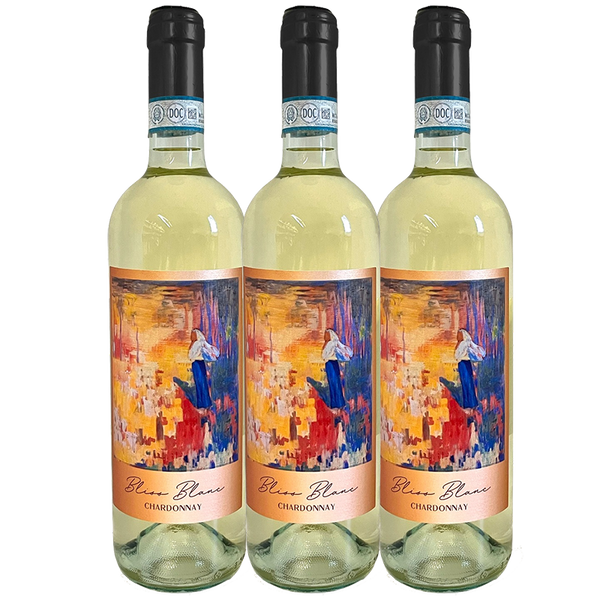 3PACK Bliss Blanc Chardonnay (Chablis style), Piemonte - The Simple Wine