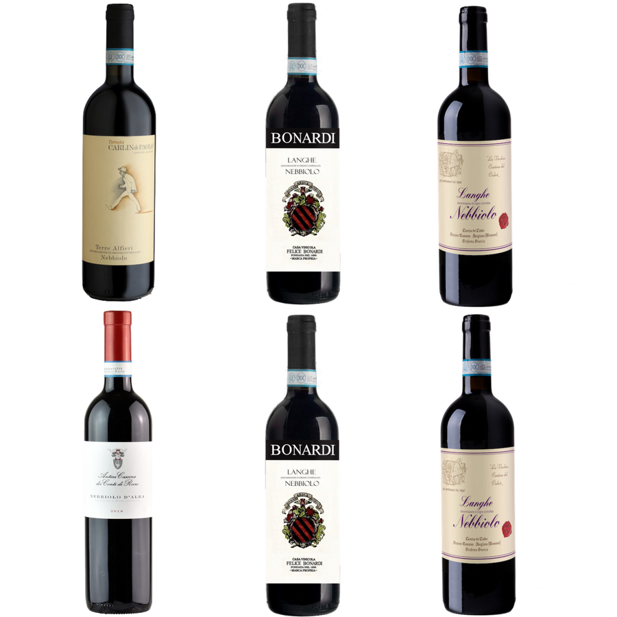 The Nebbiolo Masters | 6 Bottles, Free Shipping