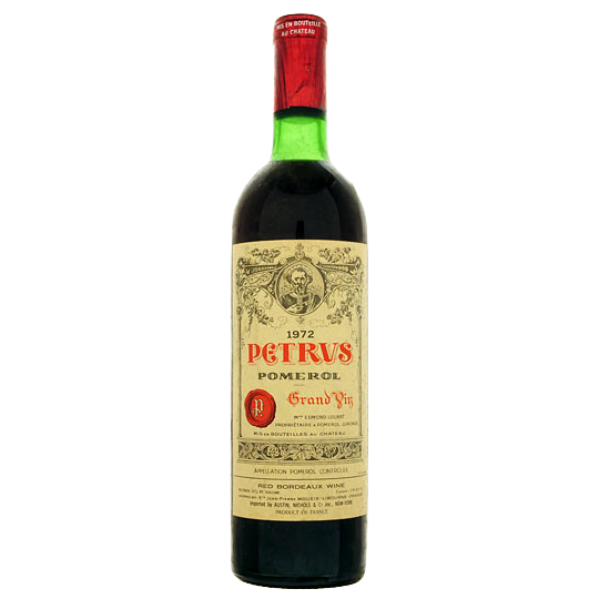 Petrus 1972 Pomerol - Legendary Bordeaux Collector's Wine | Perfectly Cellared