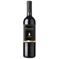 Primitivo Puglia IGT bottle by Masseria Lavolpe