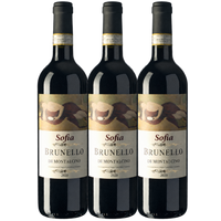 Sofia Brunello di Montalcino 2020 – 3-Pack (Critically Acclaimed Vintage)