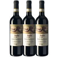 Sofia Brunello di Montalcino 2021 - 3-Pack (New Vintage Release)