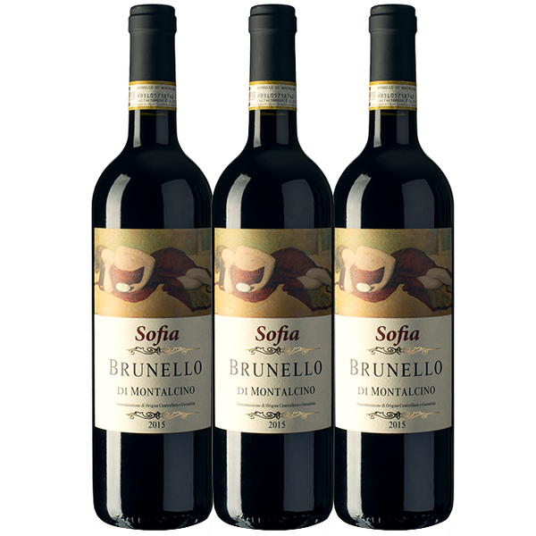 Sofia Brunello di Montalcino 2020 – 3-Pack (Critically Acclaimed Vintage) - The Simple Wine