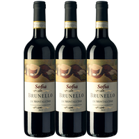 Sofia Brunello di Montalcino DOCG Riserva 2019 – 3-Pack, Critically Acclaimed