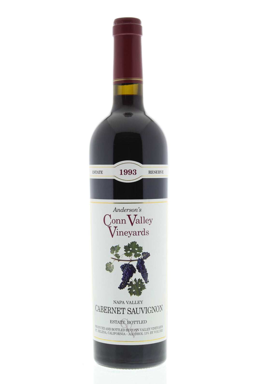 1993 Anderson's Conn Valley Vineyards Cabernet Sauvignon Estate Reserve, Napa Valley