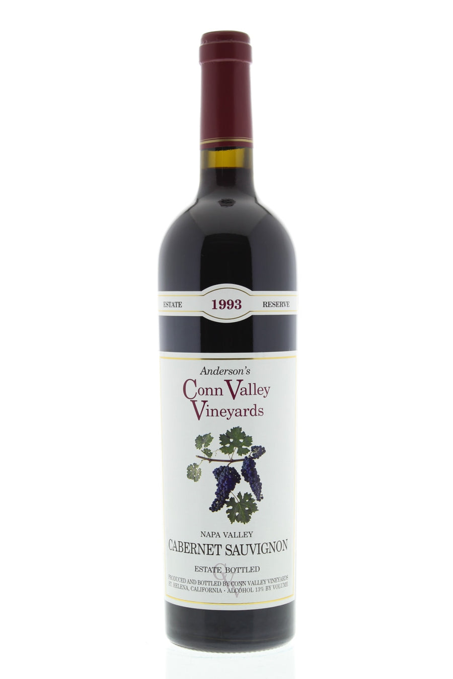 1993 Anderson's Conn Valley Vineyards Cabernet Sauvignon Estate Reserve, Napa Valley - The Simple Wine
