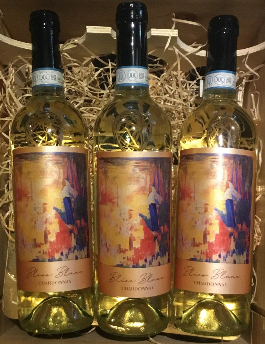 3PACK Bliss Blanc Chardonnay (Chablis style), Piemonte - The Simple Wine