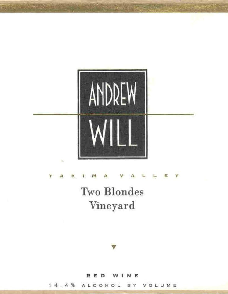 Andrew Will Two Blondes Vineyard Red Wine 2006