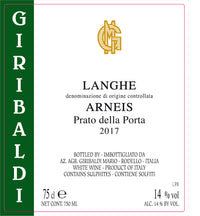 Langhe Arneis DOC Bianco 2017 , Giribaldi Organic, Piemonte - The Simple Wine