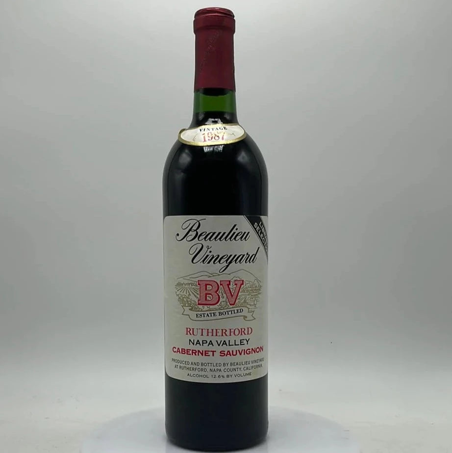 1987 Beaulieu Vineyard(BV) Library Selection Cabernet Sauvignon, Rutherford, Napa Valley