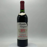 1987 Beaulieu Vineyard(BV) Library Selection Cabernet Sauvignon, Rutherford, Napa Valley