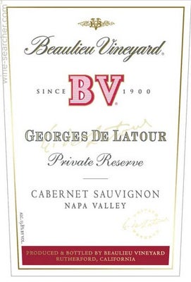 2006 BV Cabernet S Private Reserve Georges De Latour Napa Valley