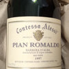 1997 Contessa Alessi PIAN ROMUALDO BARBERA D'ALBA  DOC - The Simple Wine