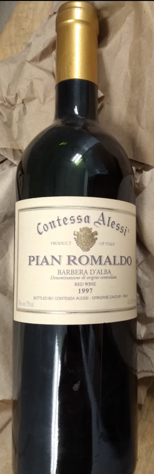 1997 Contessa Alessi PIAN ROMUALDO BARBERA D'ALBA  DOC