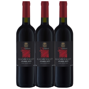 Alazani Valley Semi-Sweet Red 3 pack - The Simple Wine