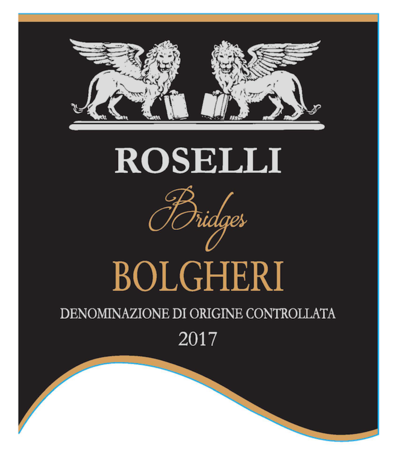 BOLGHERI 2017 DOC Super Tuscan "Bridges", PAS Organic - The Simple Wine
