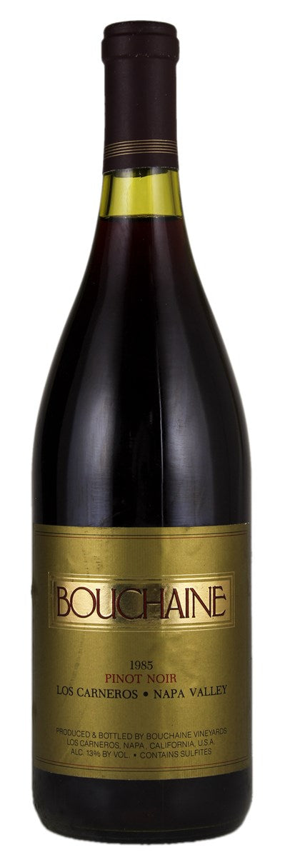 1985 Bouchaine Los Carneros Pinot Noir Napa Valley - The Simple Wine