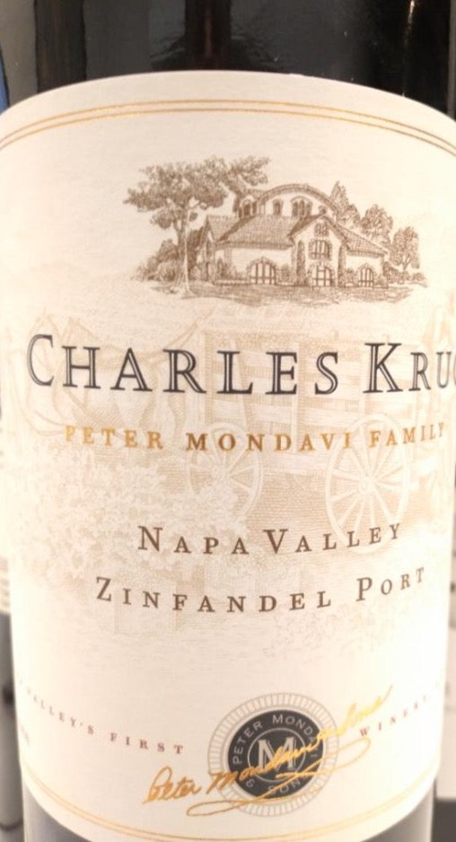 2001 Charles Krug Peter Mondavi Family Zinfandel Port, Nappa Valley