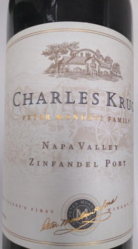 2001 Charles Krug Peter Mondavi Family Zinfandel Port, Nappa Valley