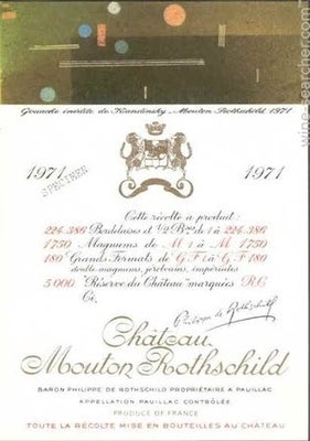 Chateau Mouton Rothschild Magnum(1,5L) - Pauillac 1971