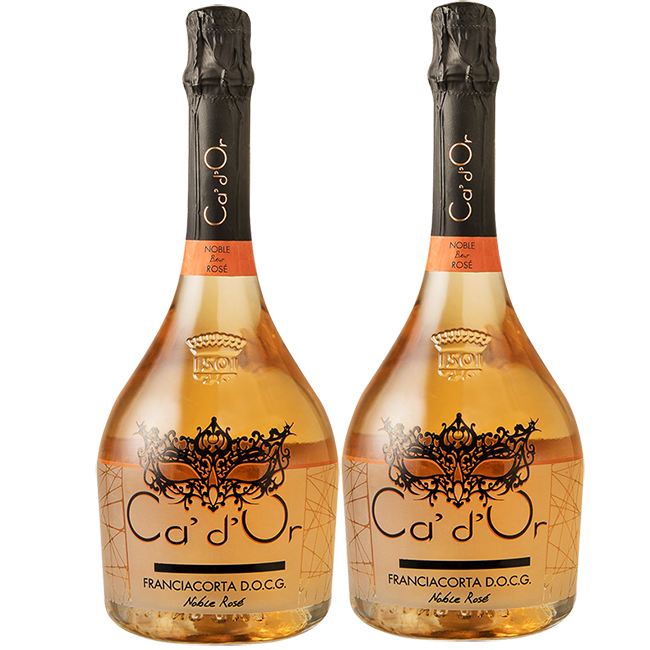 Franciacorta Noble Rosé DOCG 2017(Italian Champagne Rose) 2 pack - The Simple Wine